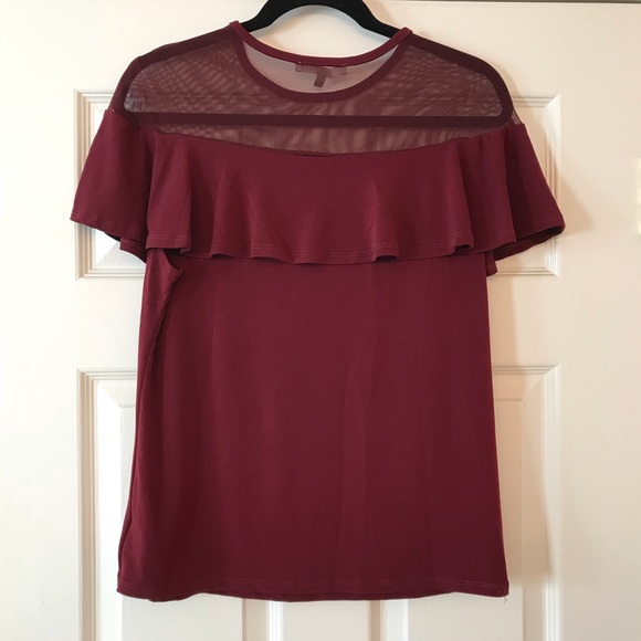 Ruffle Top Blouse - Picture 3 of 3